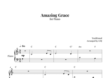 Amazing Grace (arr. GDJ)