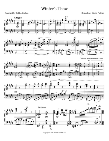 Winter's Thaw (arr. Todd J. Scallan)