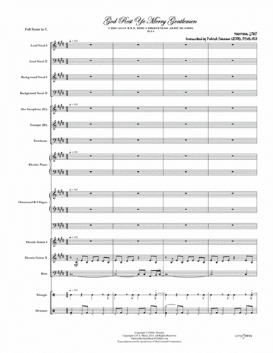 God Rest Ye Merry, Gentlemen [Chicago] (full score & set of parts) (arr. Patrick Sheehan)