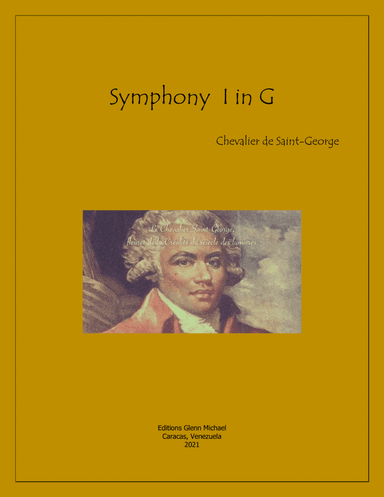 St. George Symphony #1 in G (arr. Editions Glenn Michael)