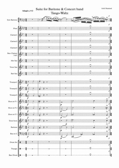 Suite for Baritone and Concert band
