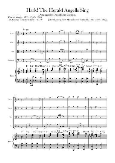 Hark! The Herald Angells Sing (arr. Davi Rocha Campos)