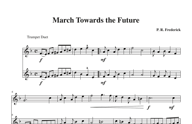 March Toward the Future