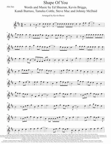 Shape Of You (arr. Kevin Busse)