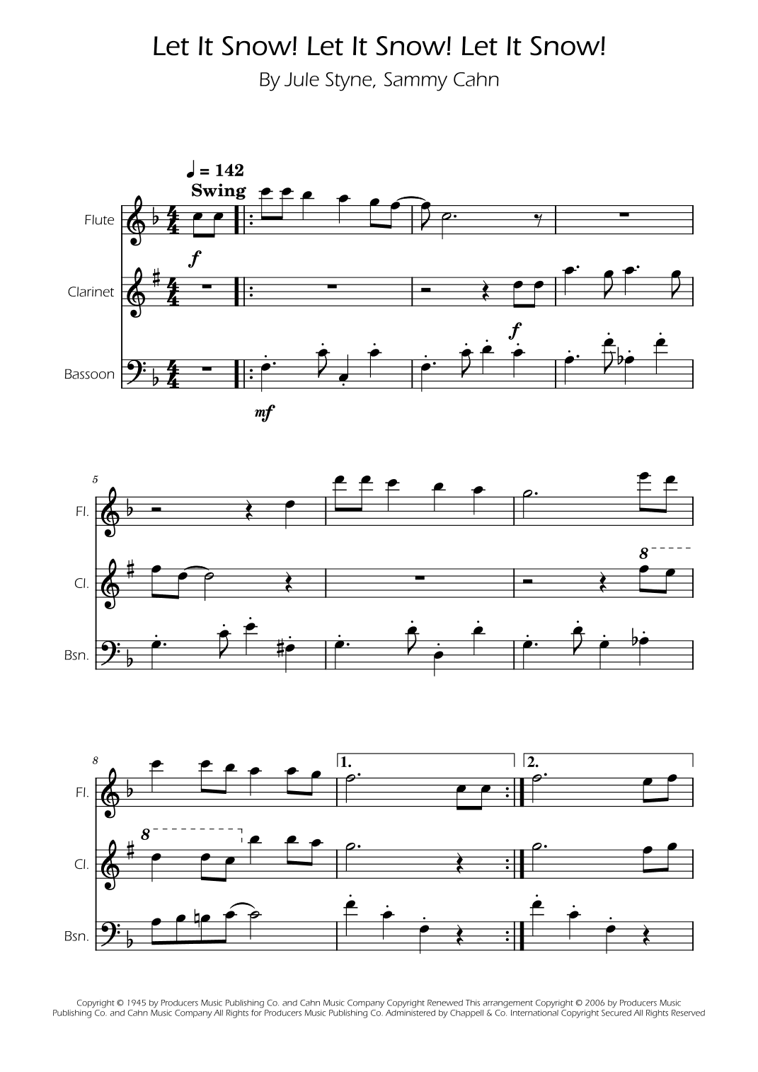 Let It Snow! Let It Snow! Let It Snow! (arr. Ygor Nunes)