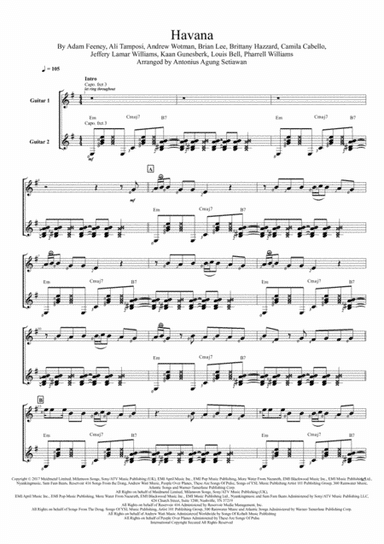Havana (arr. Antonius Agung Setiawan)