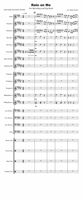 Rain On Me (arr. Matt Farmer)