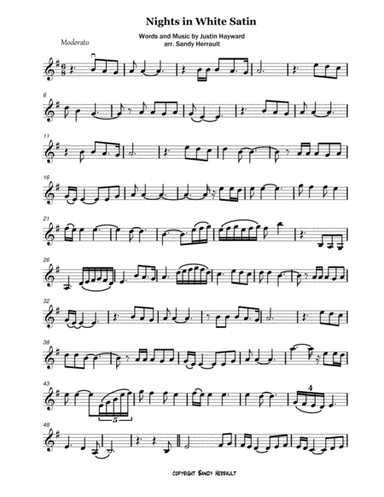Nights In White Satin (arr. Sandy Herrault)