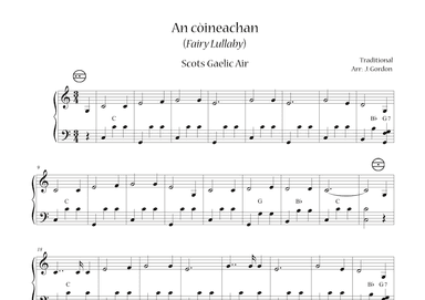 An còineachan (Fairy Lullaby) (arr. Julia Gordon)