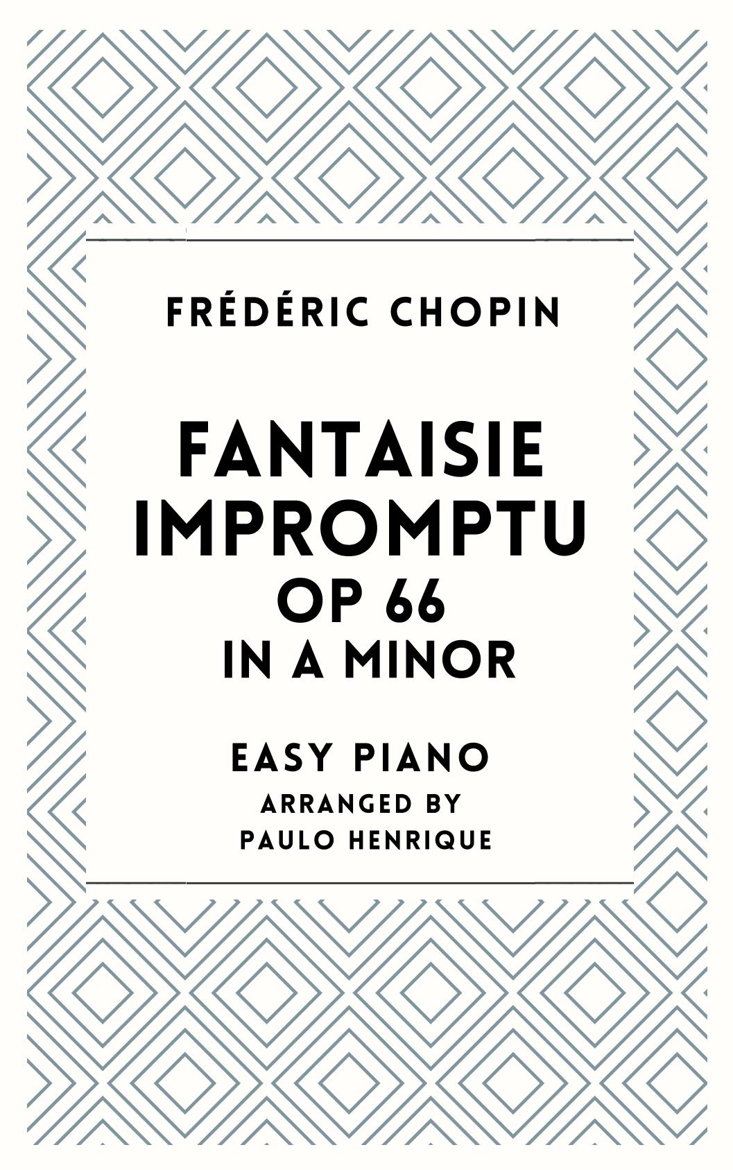 Fantaisie Impromptu Op 66 in A minor (arr. Paulo Henrique)
