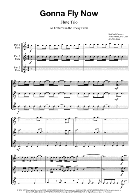 Gonna Fly Now (arr. Tim Curd)