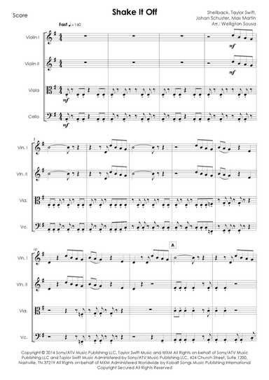 Shake It Off (arr. Jose Welligton Sousa de Castro)