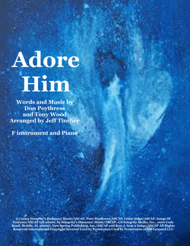 Adore Him (arr. Jeff Tincher)