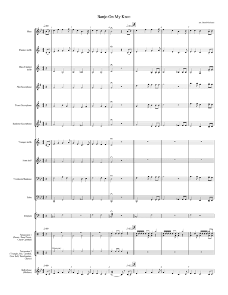 Banjo on my Knee (arr. Ben Pritchard)