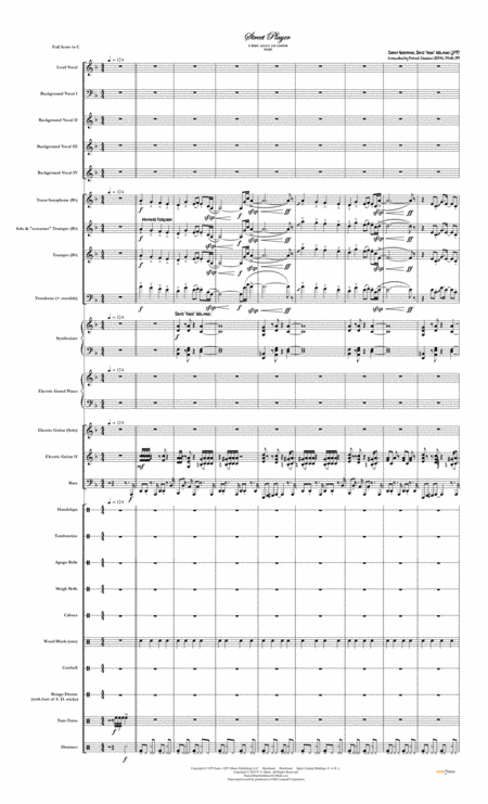 Street Player (arr. Patrick Sheehan)