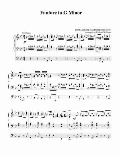 Fanfare in G Minor (arr. Richard Williams)