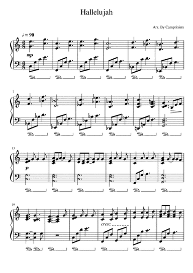 Hallelujah (arr. camprinxinx)