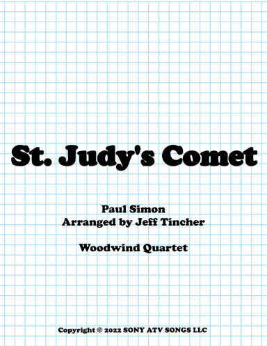 St. Judy's Comet (arr. Jeff Tincher)