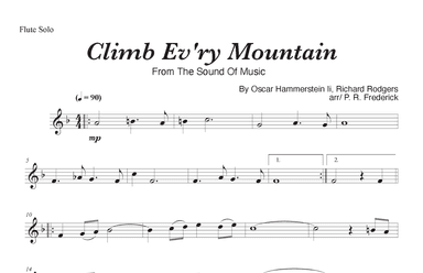 Climb Ev'ry Mountain (arr. P. R. Frederick)