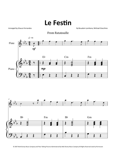 Le Festin (arr. Glauco Fernandes)