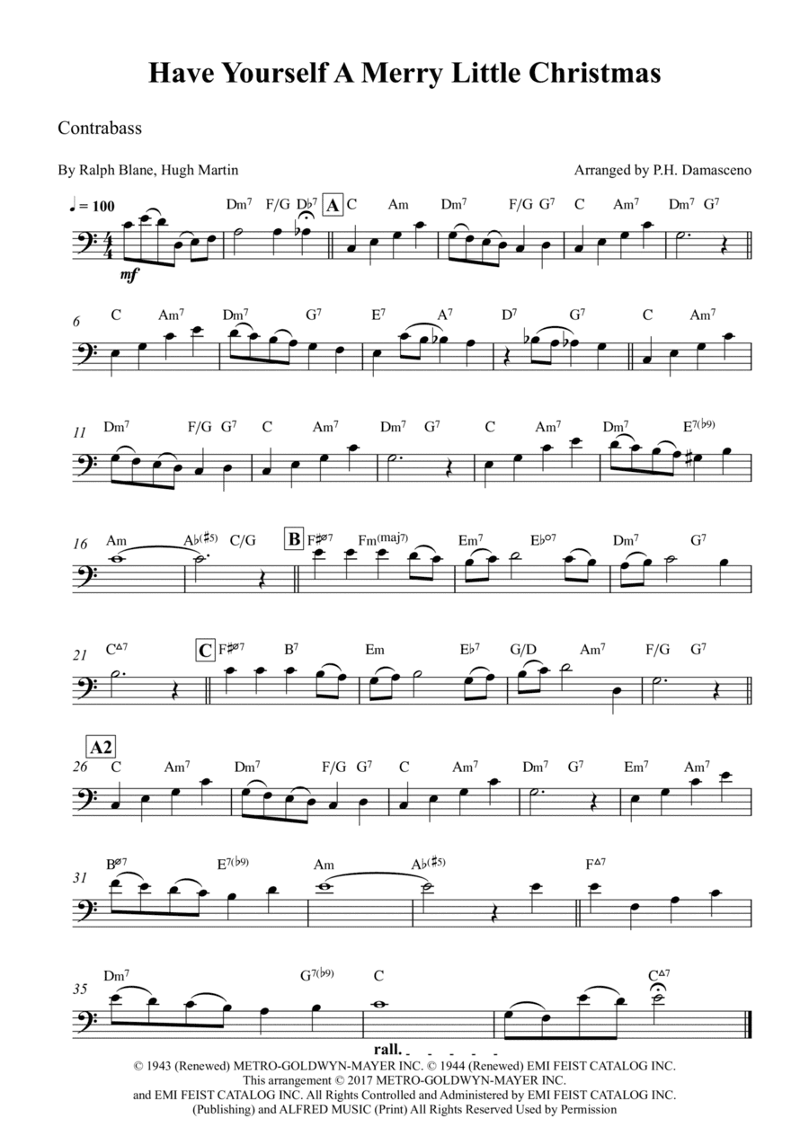 Have Yourself A Merry Little Christmas (arr. P.H. Damasceno)