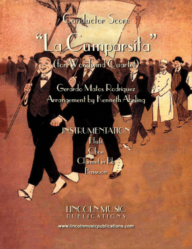 La Cumparsita (Tango) (for Woodwind Quartet) (arr. Kenneth Abeling)