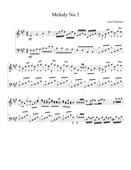 Melody No 3