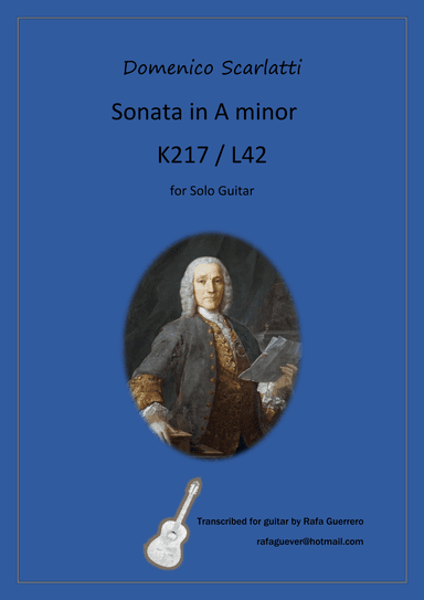 Sonata K217 / L42 (arr. Rafa Guerrero)