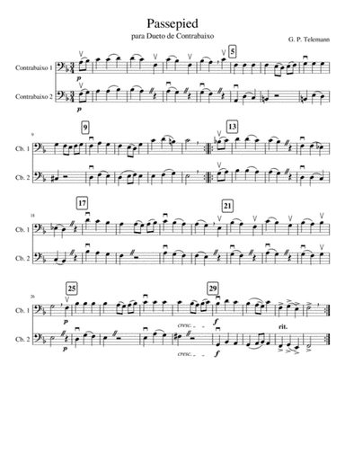 Passepied (arr. Yuri Braga)