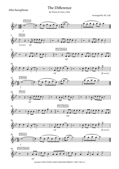 The Difference (arr. Matt Luff)