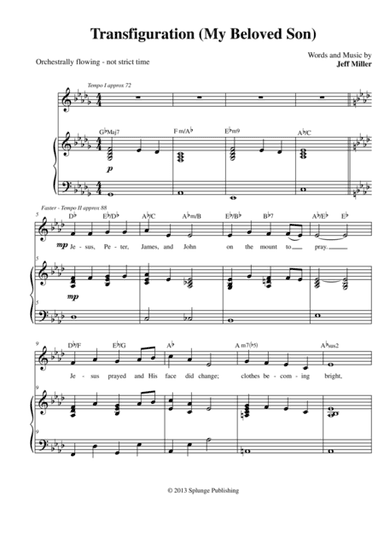 Transfiguration (My Beloved Son)