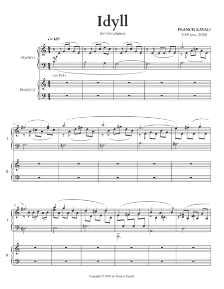 Idyll • 2 pianos