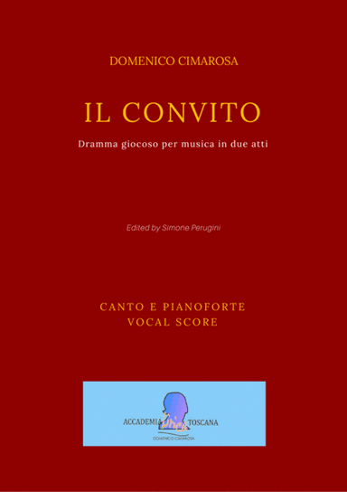 Il Convito [Vocal Score] (arr. Simone Perugini)