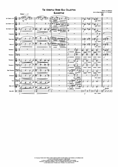 Summertime (arr. Kevin P Holdgate)