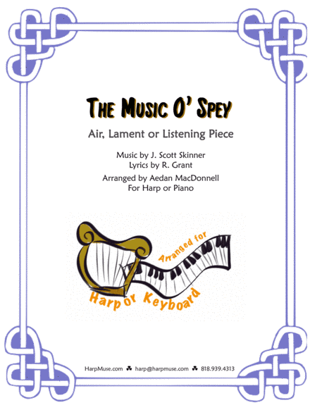 The Music o' Spey - Scottish Air (arr. Harp use Inspirations)