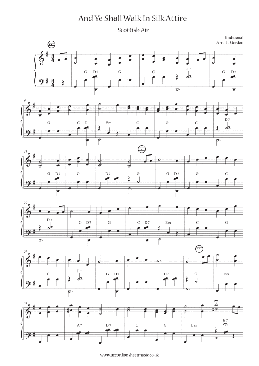 And Ye Shall Walk In Silk Attire (arr. Julia Gordon)