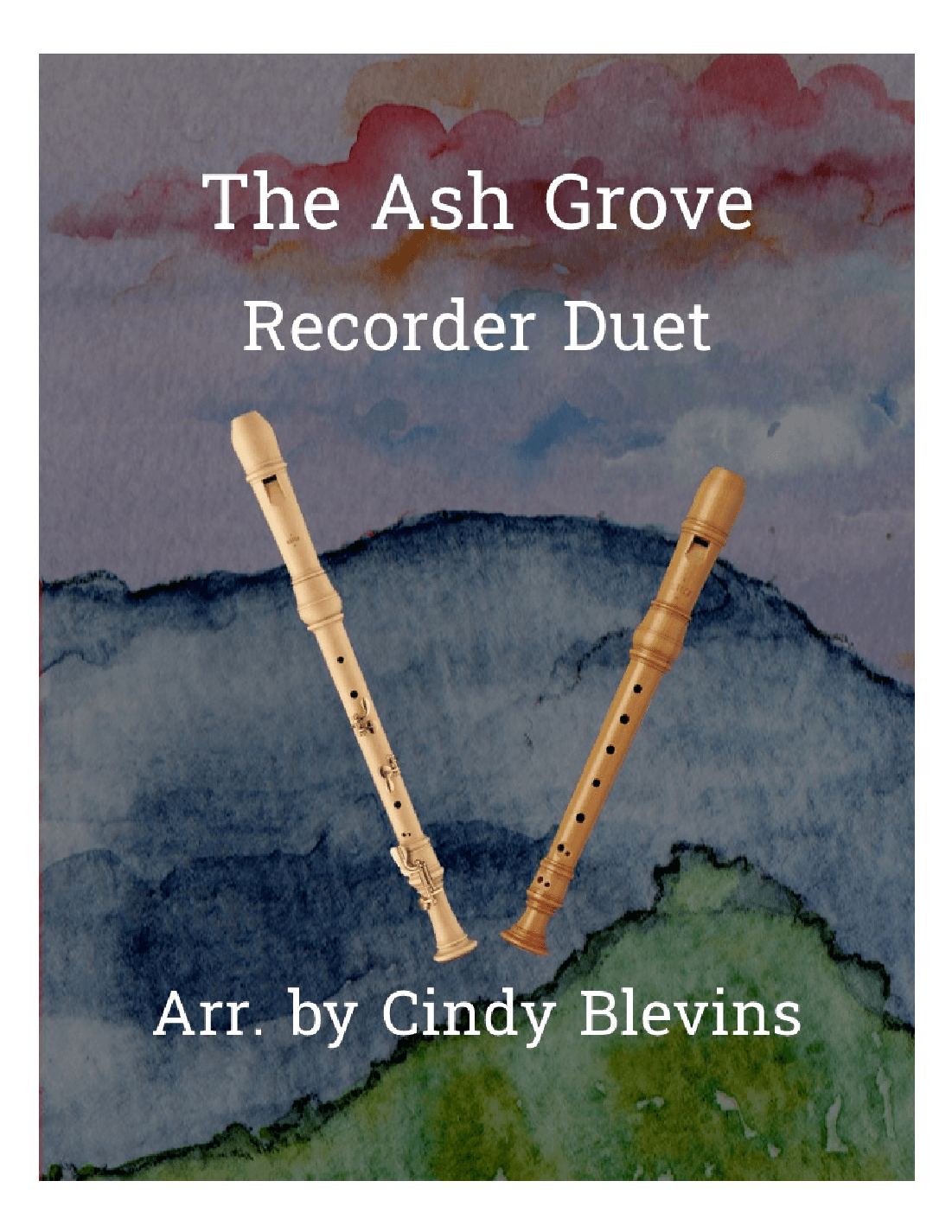 The Ash Grove, Recorder Duet (arr. Cindy Blevins)