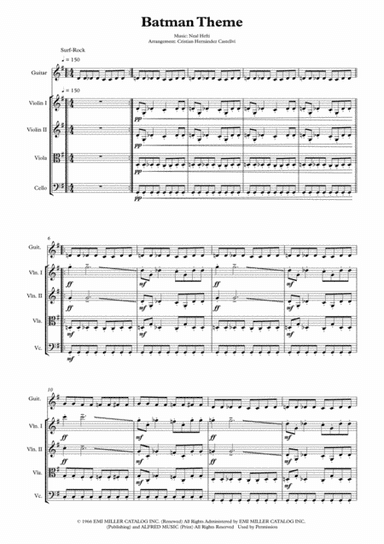 Batman Theme (arr. Cristian Hernandez Castellvi)