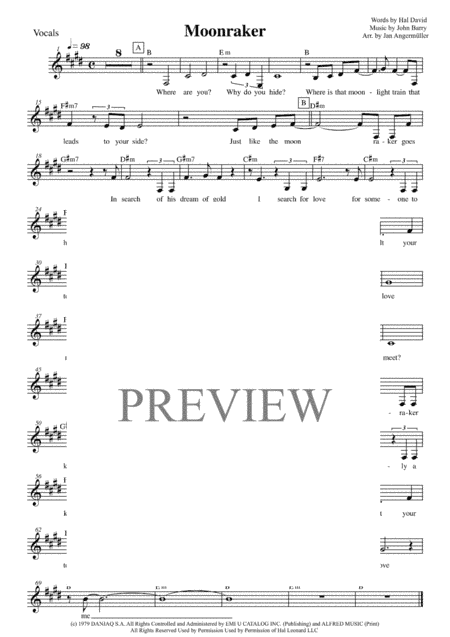 Moonraker Theme from MOONRAKER (arr. Jan Angermüller)