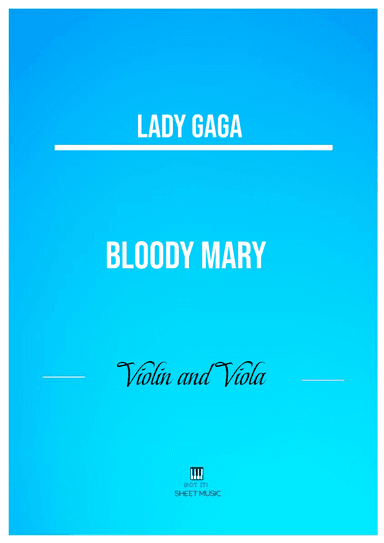 Bloody Mary (arr. ANDRE LAITANO)