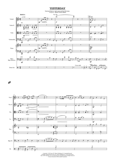 Yesterday (arr. Alfredo Carrasco Sánchez)