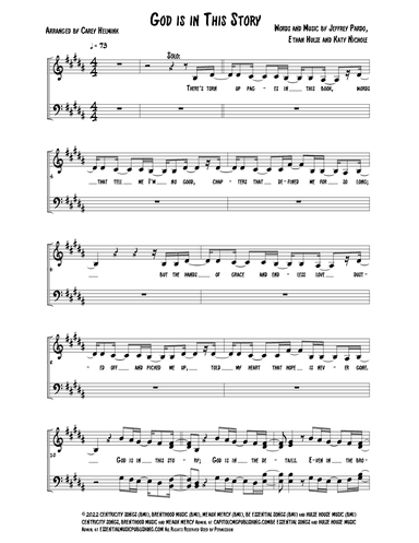 God Is In This Story (arr. Carey Helmink)