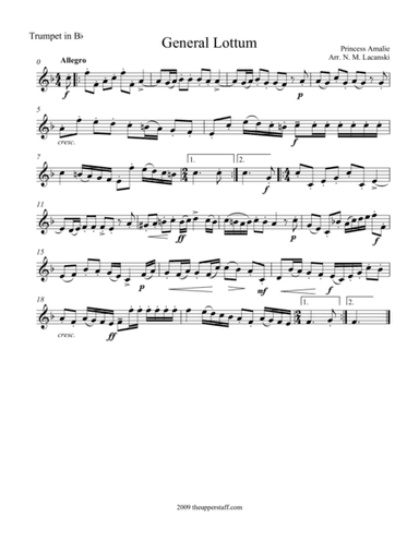 General Lottum (arr. Nick Lacanski)