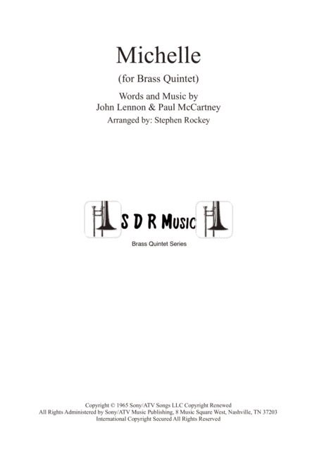 Michelle (arr. Stephen Rockey)