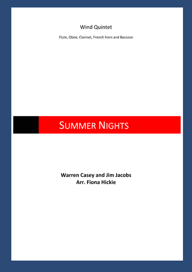 Summer Nights (arr. Fiona Alice Hickie)