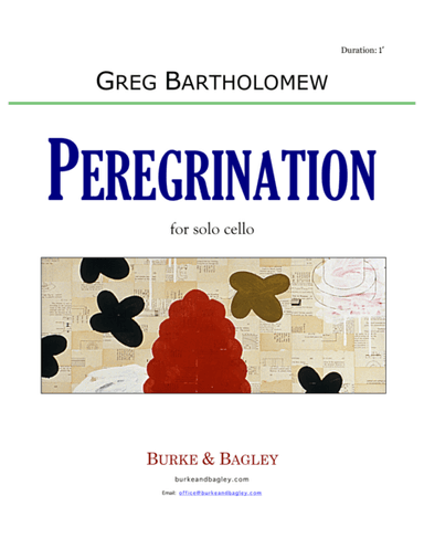 Peregrination for Solo Cello