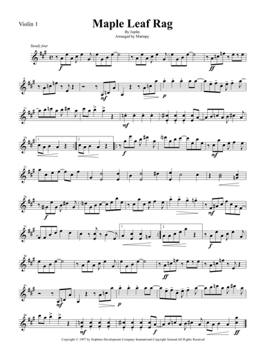 Maple Leaf Rag (arr. Marmpy)