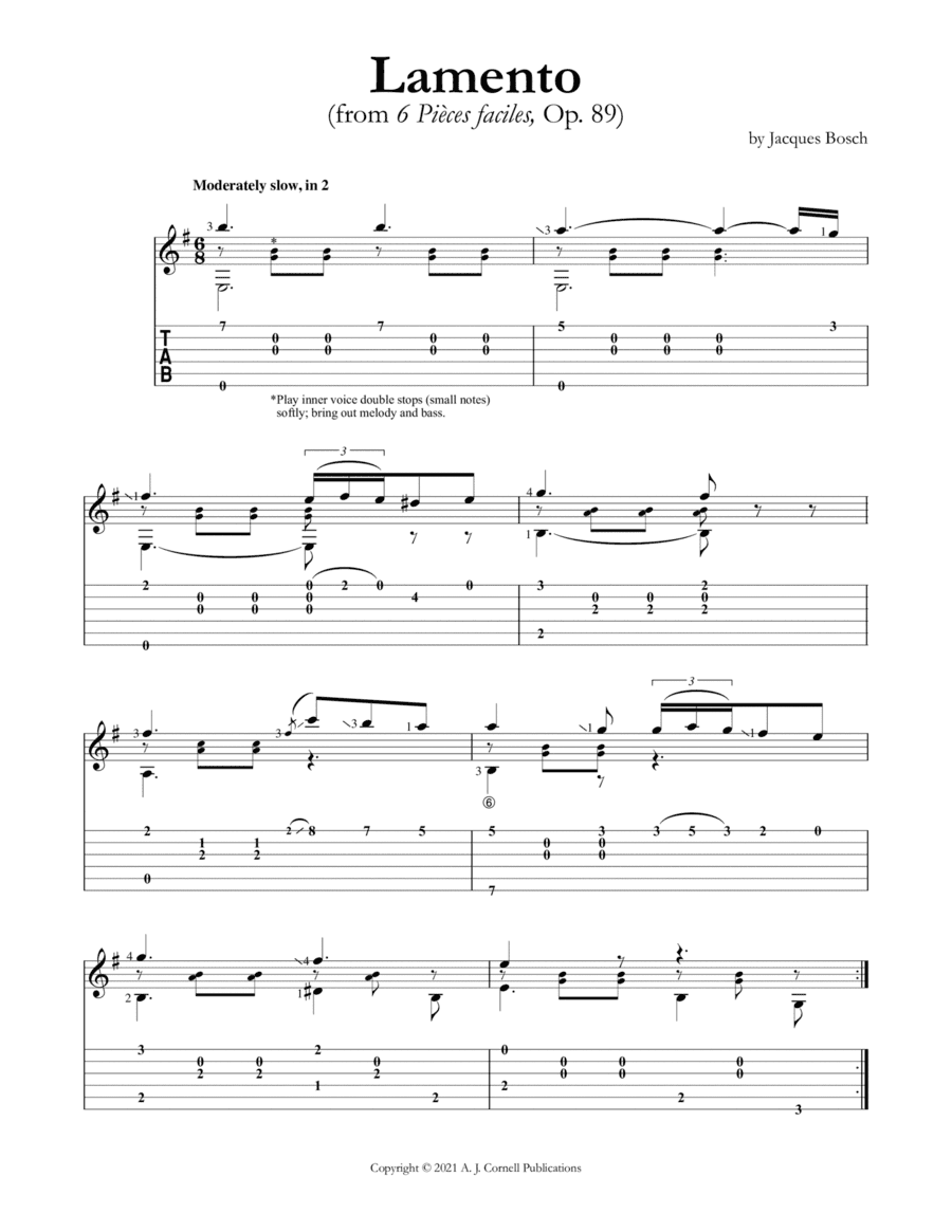 Lamento (arr. Mark Phillips)