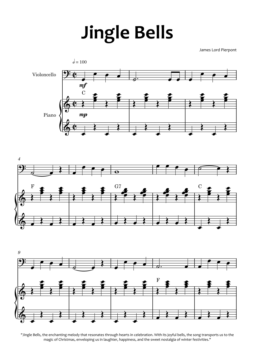 Jingle Bells (arr. Glauco Fernandes)