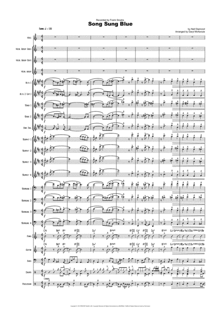 Song Sung Blue (arr. Daryl McKenzie)